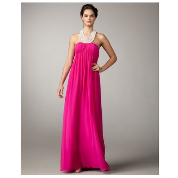 Aidan Mattox Dresses & Skirts - Aidan Mattox Pearl Necklace Gown